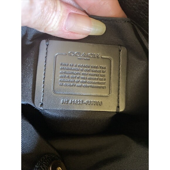 NEW Coach Brooke Shoulder Bag - Black - Picture 7 of 12
